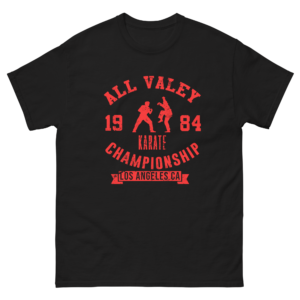 all valley karate topurnament 1984 unisex classic tee