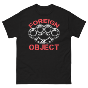 foreign object unisex classic tee